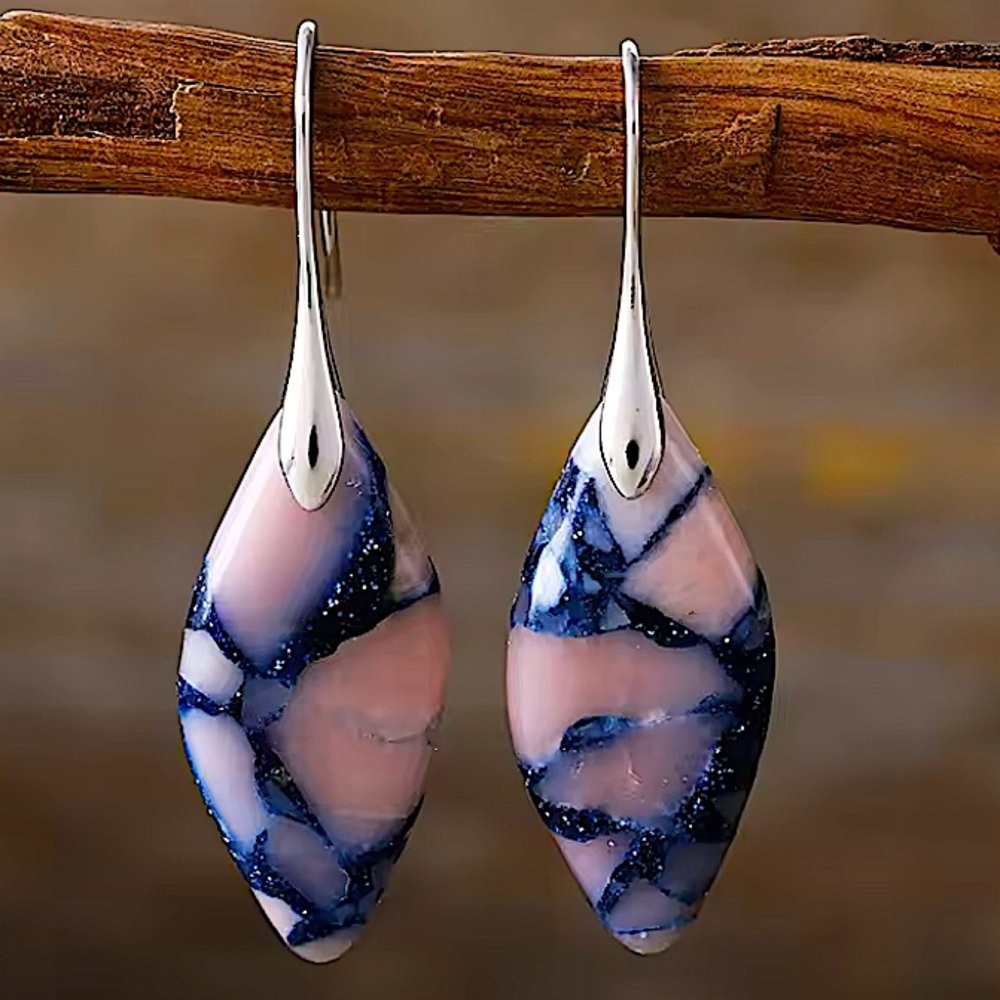 Azure Horizon Jasper Earrings